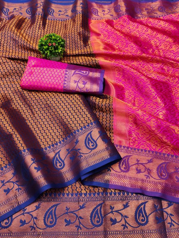 Kanjivaram 03 Fancy Soft Silk Saree Collection